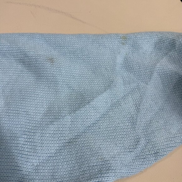 Vintage 80s Adele Boho Knit Sweater Cow Hearts Print Made In USA - Picture 8 of 9